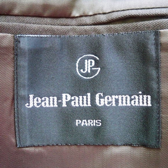 Nwt JEAN PAUL GERMAIN Brown Sport Coat Sz 43L - Picture 4 of 7